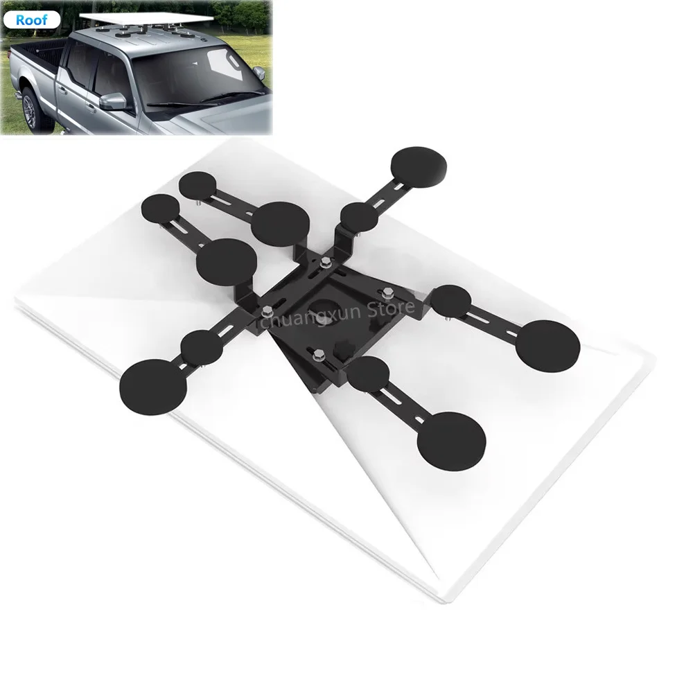 For Starlink Gen V3 Strong Magnetic Holder Car Roof Magnetic Bracket For STARLINK V3 Spray Paint Black Support 3 Generation Star