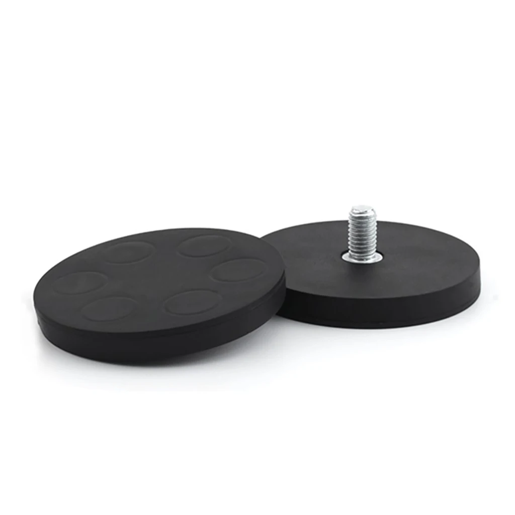 Mini Magnetische Magnet Auto Saugnapf Basis Gummibeschichtet M4 M5 M6 Halterung für Telefon Kamera Dach LED Licht Bar Ständer Halter Halterung – Detail 3