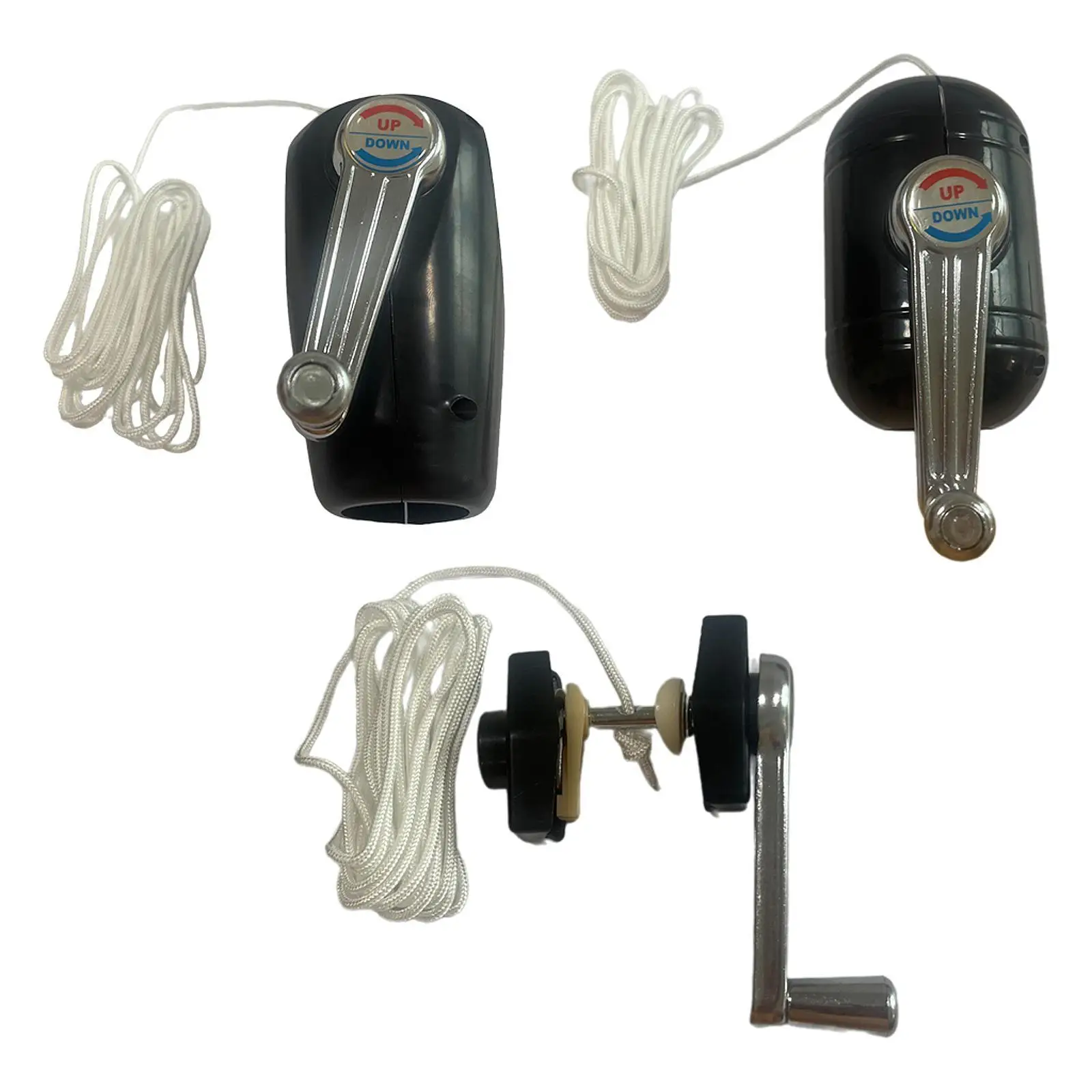 Patio Umbrella Accessories Hand Crank Sturdy Spare Parts Umbrella Replacement Part for Balcony Garden Camping Pool Beach