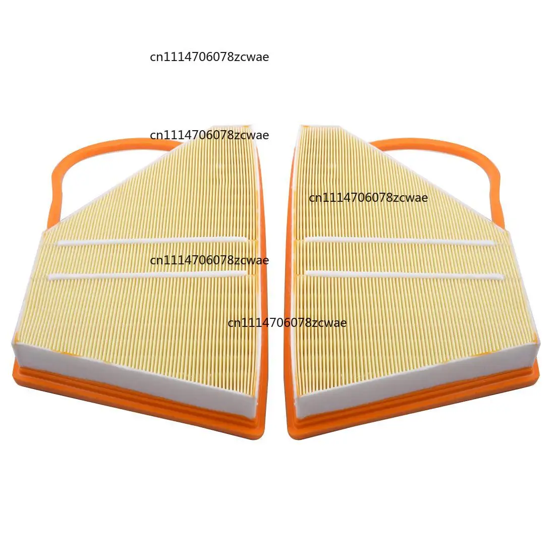 2pcs Car Air Filter Fit For Bentley Continental GT GTC Flying Spur W12 Engine 2004-2016 2017 2018 2019 3W0129620B 3W0129620C