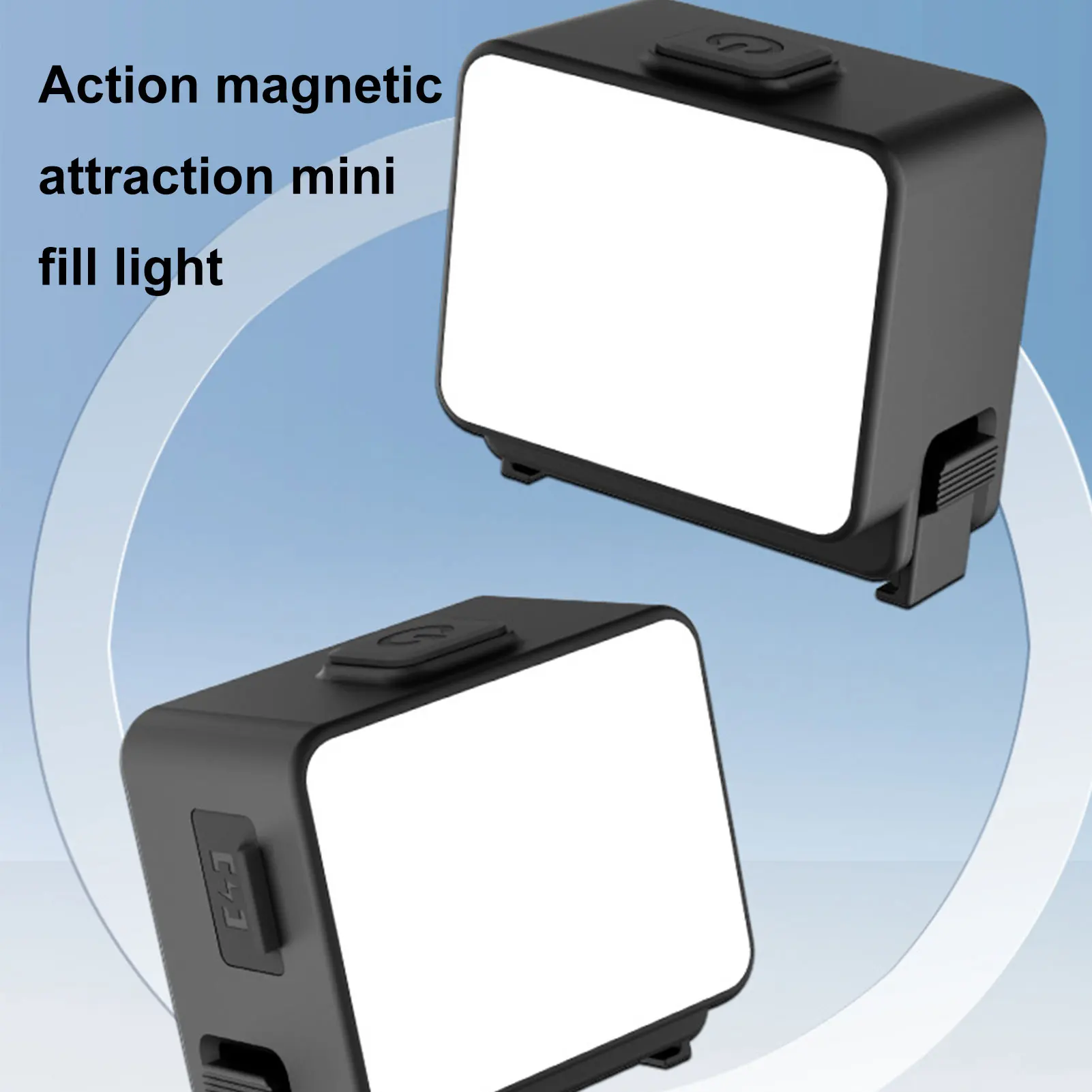 

Magnetic LED Light 5600K Adjustable Fill Video Light Fit for DJI Osmo Action6/5 Pro/4/3
