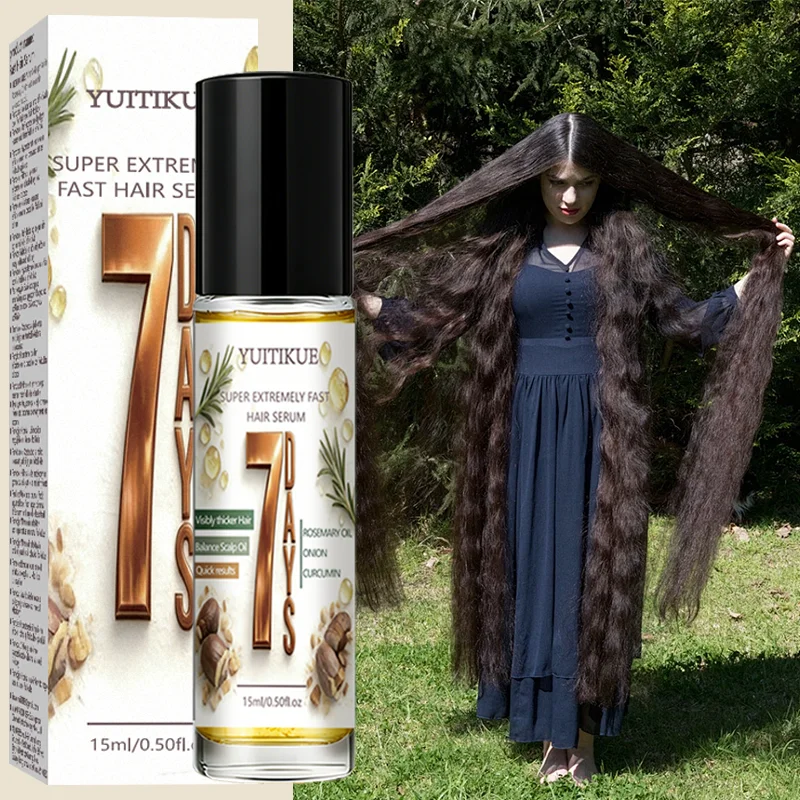 

YUITIKUE Hair Strengthening Serum - Scalp Nourishing, Breakage Reducing Formula For Healthy, Silky Hair, 15ml