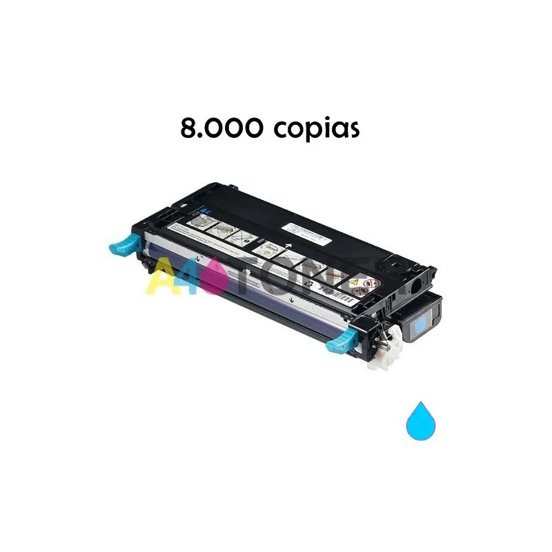 Alternative Toner DELL3110C cyan, replaces original toner 593-10171 A4toner.com