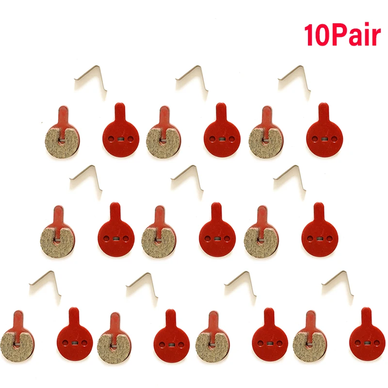 10/20Pairs Resin MTB Bicycle Disc Brake Pads Electric Scooter Replacement Kugoo G2 Pro BB8