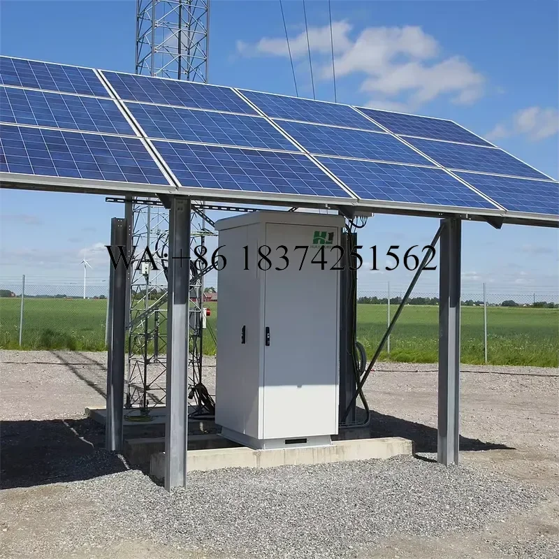 Wmwmnu for HJ Telecom DC Power Supply System 4G 5G Base Stations Off grid Solar Complete Set Monocrystalline Silicon MPPT 6KW