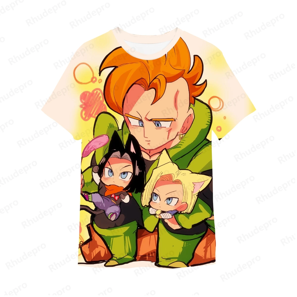 Camiseta de manga curta Goku masculina, Vegeta Tops, Dragon Ball Anime, camiseta do ginásio de verão, roupa para casal, camisetas engraçadas, 3D