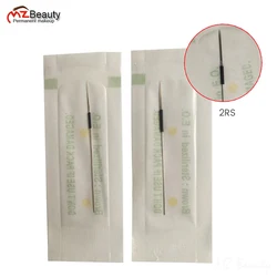 Disposable 2RL Tattoo Needles Round Needles 2R Agulha Size 0.35mmx50mm For Permanent Makeup Machine Microblading Accessories