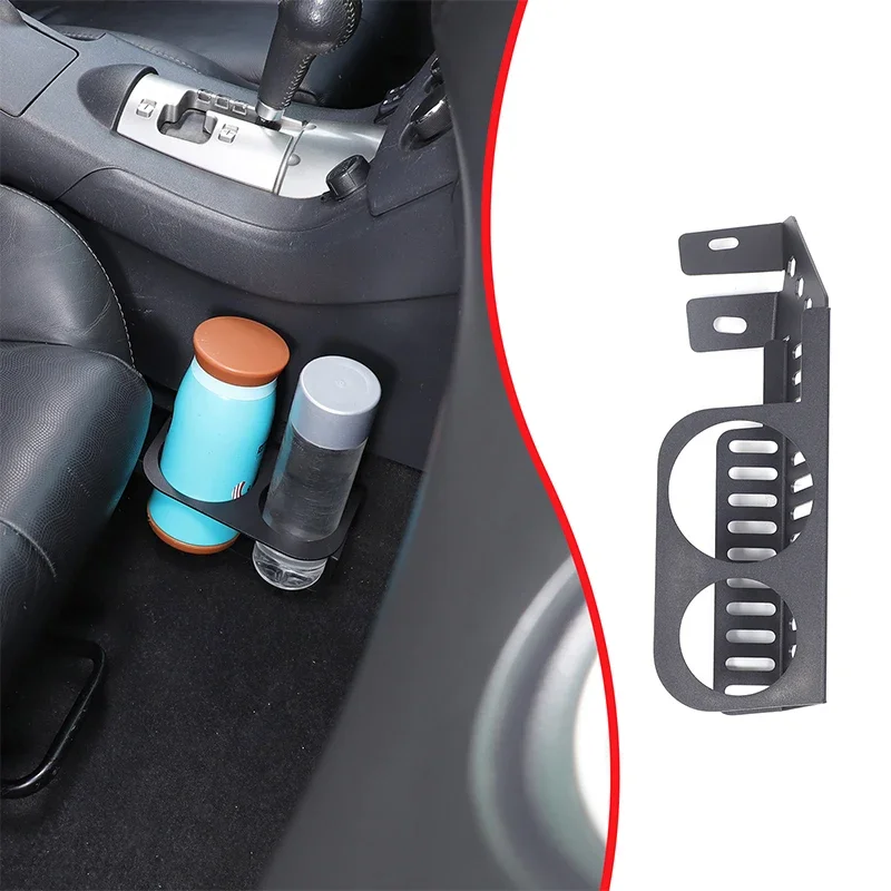 

For Mitsubishi Icoris 2006-2011 co-driver seat expansion water cup holder Sub-seat water cup assembly accessories Aluminum alloy
