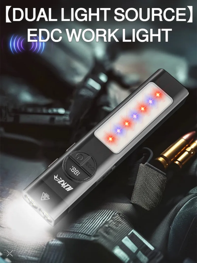 Multifunctional Outdoor Small Flashlight Touhou Explorer Ultrathin Tactical
