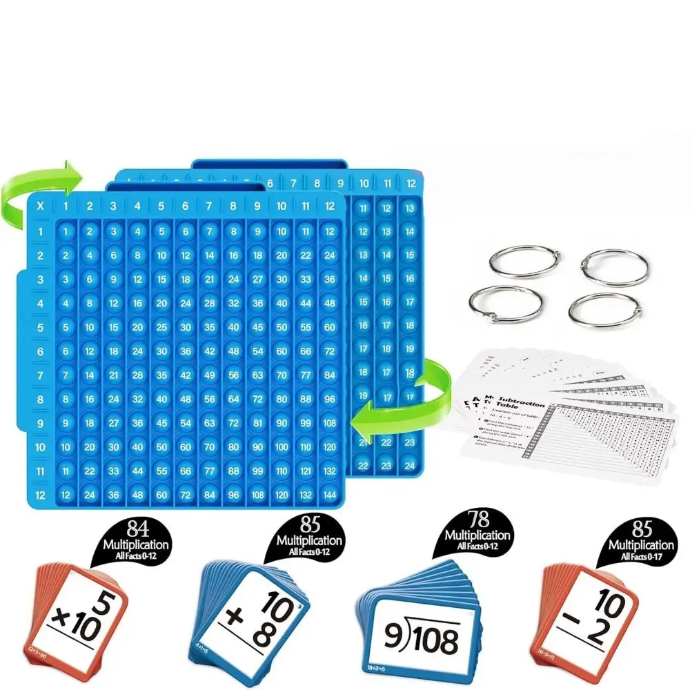 Cartes Flash de Multiplication, manipulateurs mathématiques, blocs de jeu IQ, planche mathématique, jouet Portable, éducatif précoce