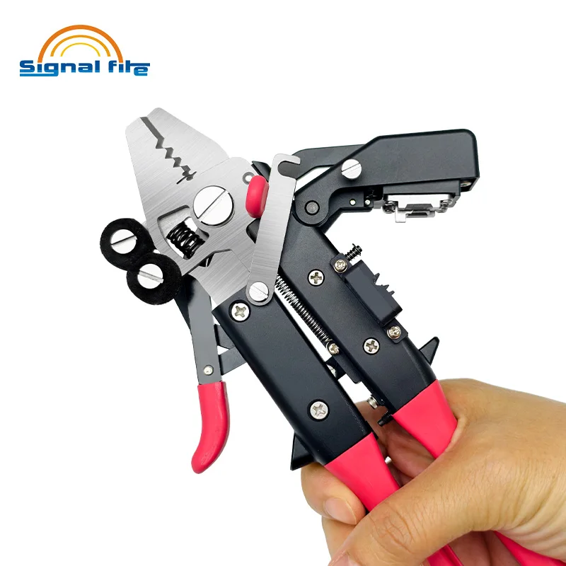 

New Signal Fire MC-16 Multi-Functional Optical Fiber Stripper FTTH High Quality One- Step Optical Fiber Cleaver