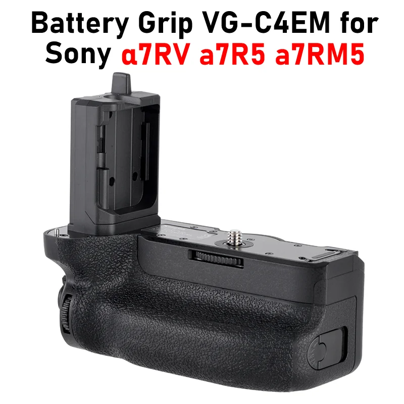 A7R5 Battery Grip VG-C4EM Vertical Battery Grip for Sony a7RV ILCE-7RM5 a7RM5 Battery Grip