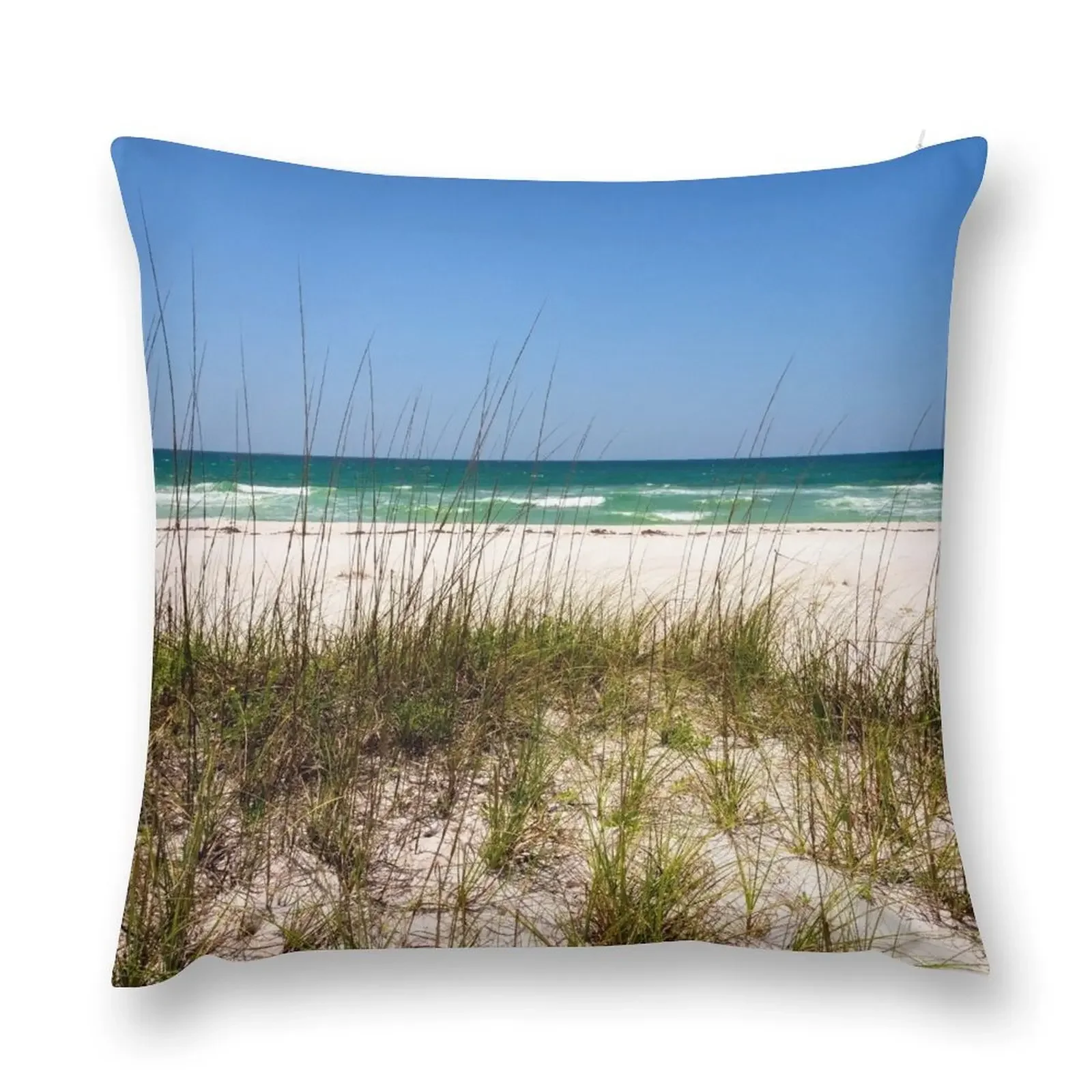 

Pensacola Beach 1 - Pensacola Florida Throw Pillow sleeping pillows Couch Cushions pillow