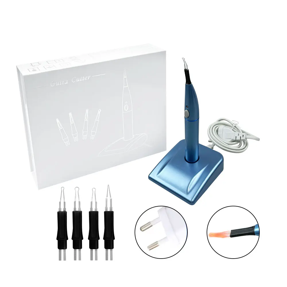 

New Dental Guttate Point Cutter Gingival Root Canal Filling System Root Canal Soluble Guttate Point Cutter with 4 Cutting Heads