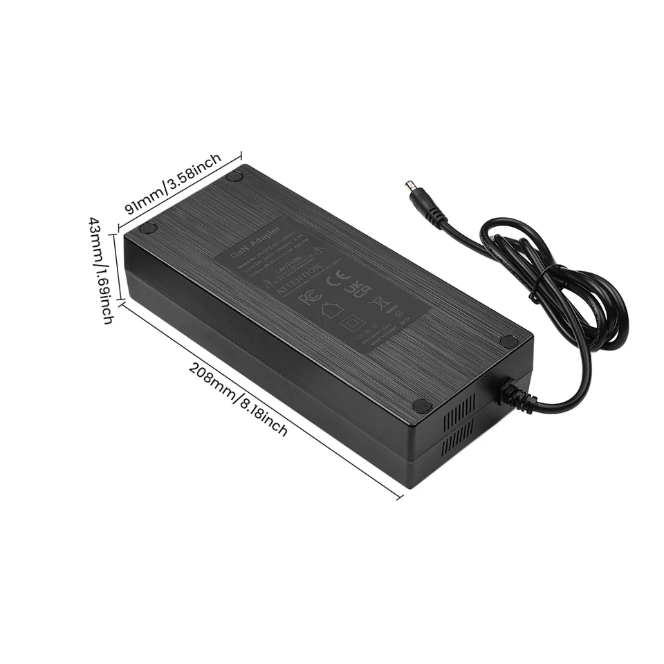 AIYIMA オーディオ 48V 10A GaN アンプ電源アダプタ 48V 10A スイッチ