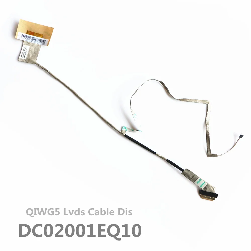 

QIWG5 DC02001EQ10 ЖК-кабель LVDS ДЛЯ LENOVO G480 G480A G480AM G485 ЖК-кабель LVDS