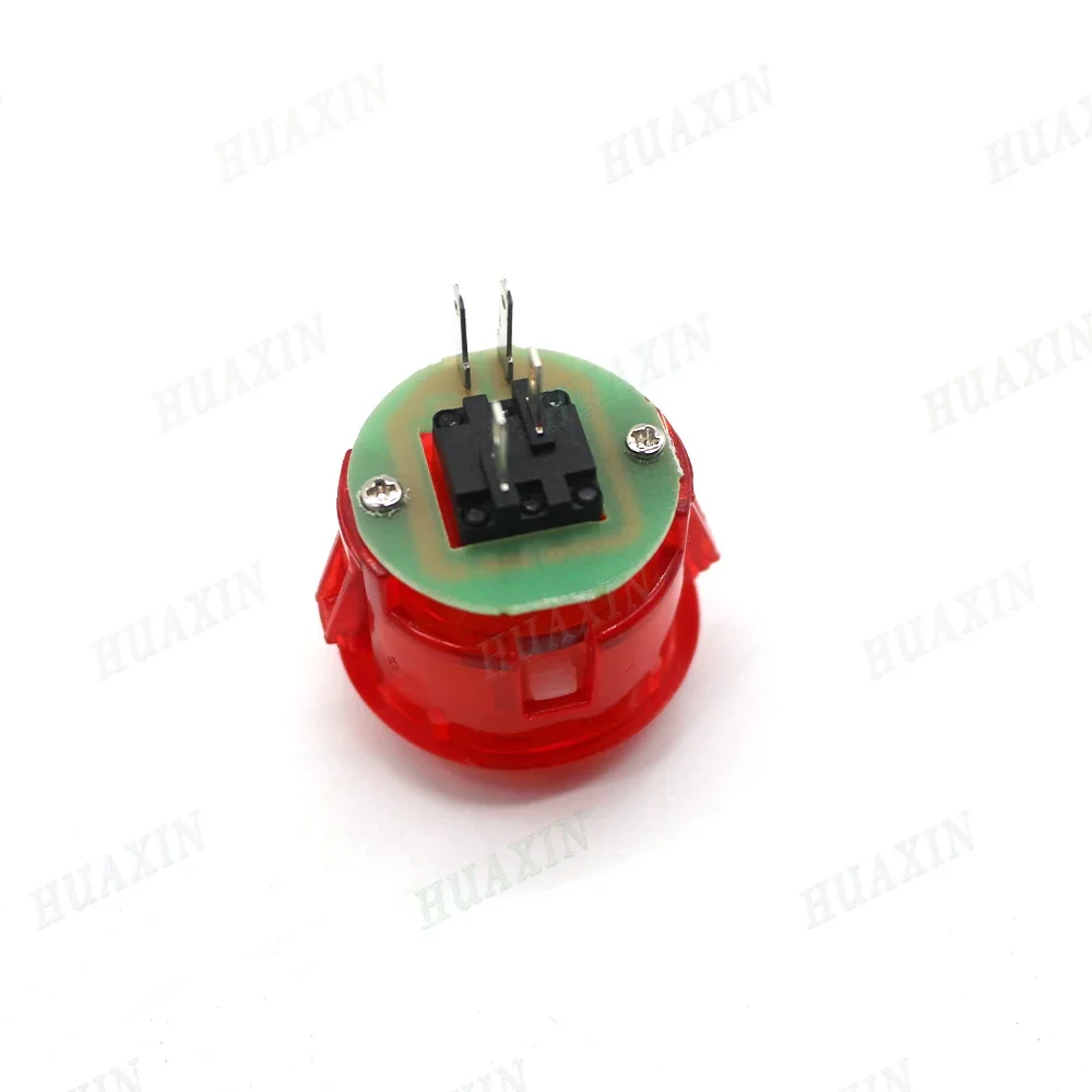 Illuminated LED Push Button for Arcade Game, DIY Joystick Console, Round Copy, SANWA OBSC, DC 5V, 12V, 30mm, 10Pcs