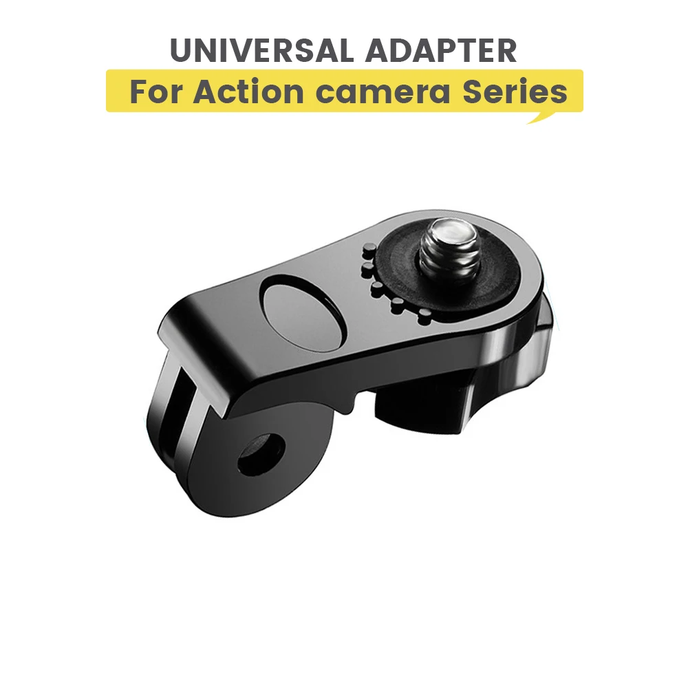 Adaptador aee para gopro/insta 360 ace pro cabeça de parafuso 1/4 adaptador tripé suporte conectar quadro câmera esportiva acessórios universais