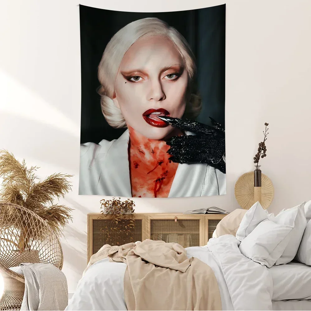 Lady Gaga Singer Hanging Bohemian Tapestry Cheap Hippie Wall Hanging Bohemian Wall Tapestries Mandala Wall Hanging Home Decor