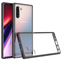 Hybrid TPU/PC Case For Samsung Galaxy Note10 Plus Note10+ Fundas Capa Shockproof Protection Crystal Clear Shell Hard Back Cover