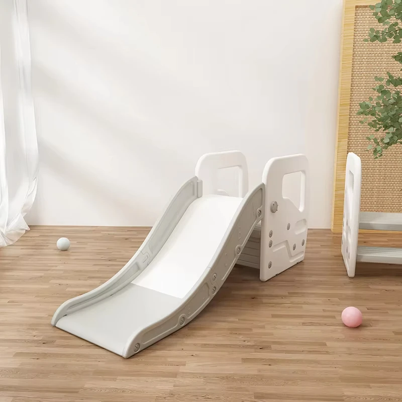 Juego de parque infantil interior con escalón y tobogán, taburete para niños, escalón para lavar las manos