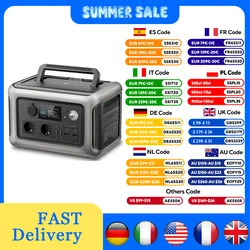 ALLPOWERS Portable Power Station R600, 299Wh LiFeP04 Battery with 2x 600W (1200W Surge) AC Outlets for Outdoor Camping RV Home