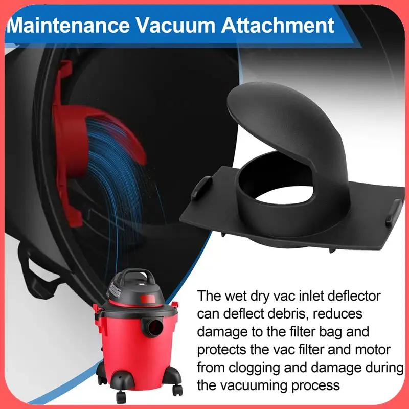 

AA89-7413197 Узел дефлектора вакуумного впуска для пылесосов Shop-Vac для влажной/сухой уборки, держатель вакуумных мешков для пыли, замена дефлектора грязи