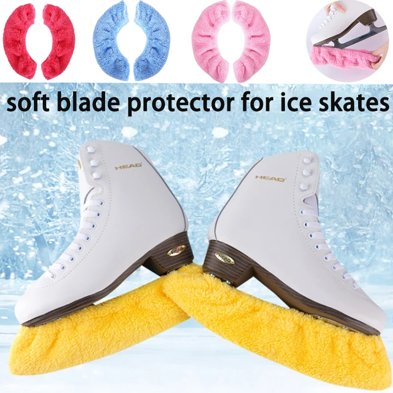 

1 Pair Ice Skate Blade Covers Guard Protector Blade Guards Thicken Waterproof for Hockey Skates Figure Skates Ice Skates Skating