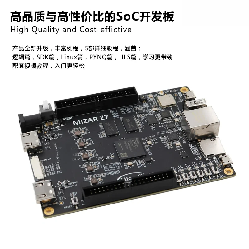 Xilinx ZYNQ FPGA Development Board 7010 7020 PYNQ Artificial Intelligence AI Python Mizar Z7