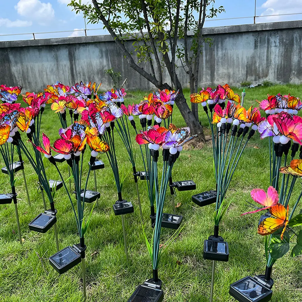 Декоративные светильники для двора на открытом воздухе Гибкая железная опора из АБС-пластика и материала из нержавеющей стали