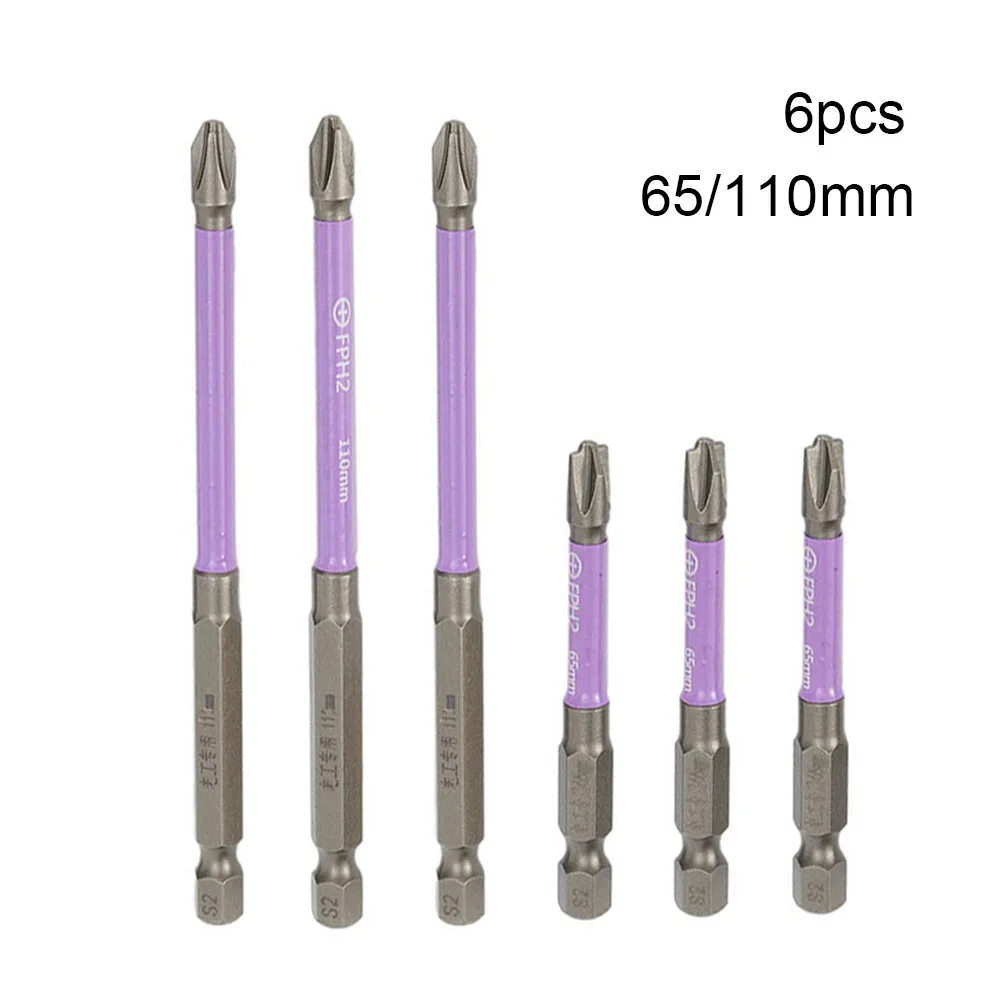 

Socket Switch Screwdriver Bit Drill Magnetic Special Slotted Cross For Electrician FPH2 Replaceable Accessories