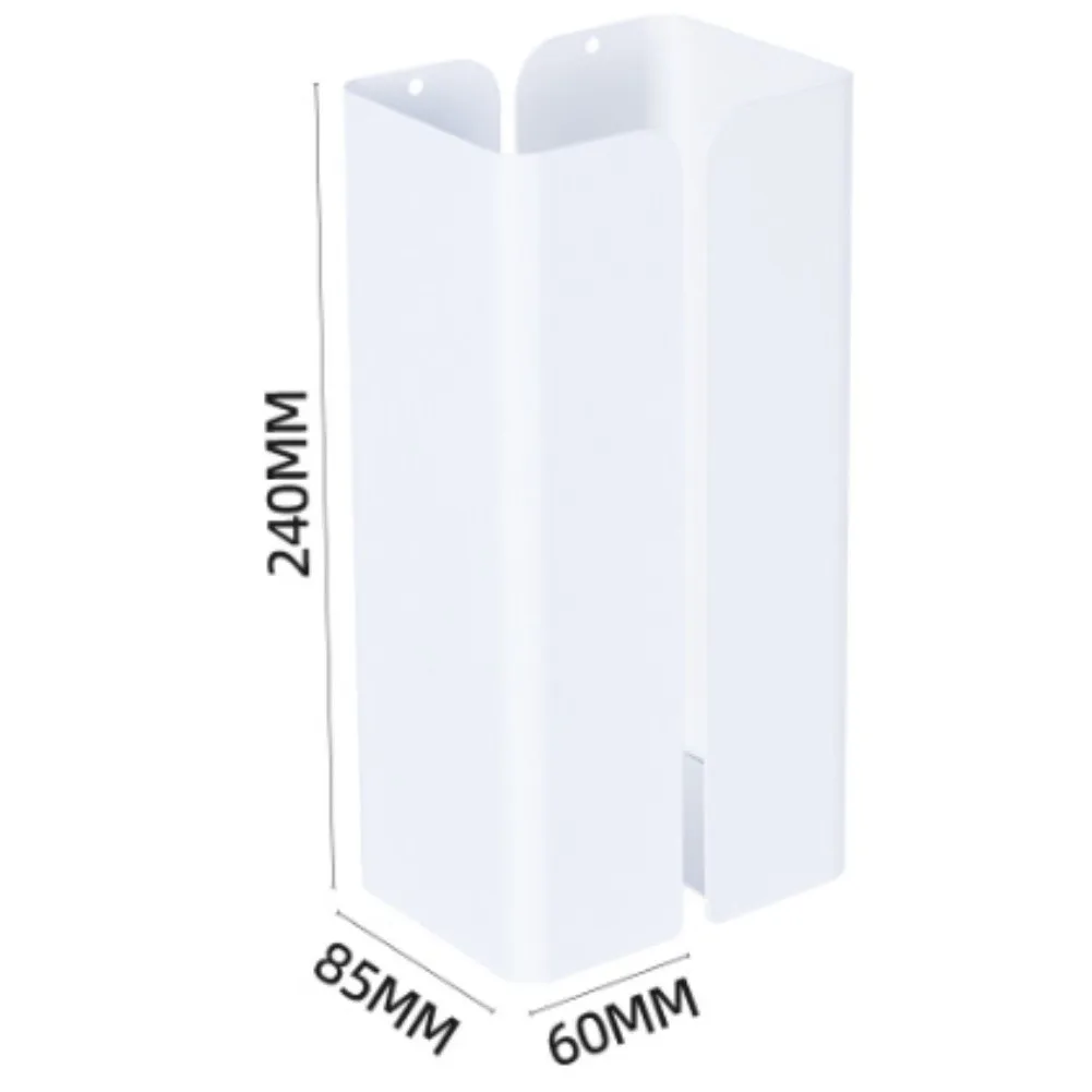 

Magnetic Tissue Box For SURFACE Mounted No Drill Paper Holder with Carbon Steel Construction for Home Kitchen Bathroom