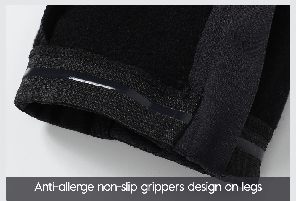 RION Herren Winter-Radhose mit Trägerhose, Fleece-gefüttert, Thermo-MTB-Tights, Polsterung, warm, winddicht, Profi-Fahrradhose für Outdoor-Sportarten – Detail 15