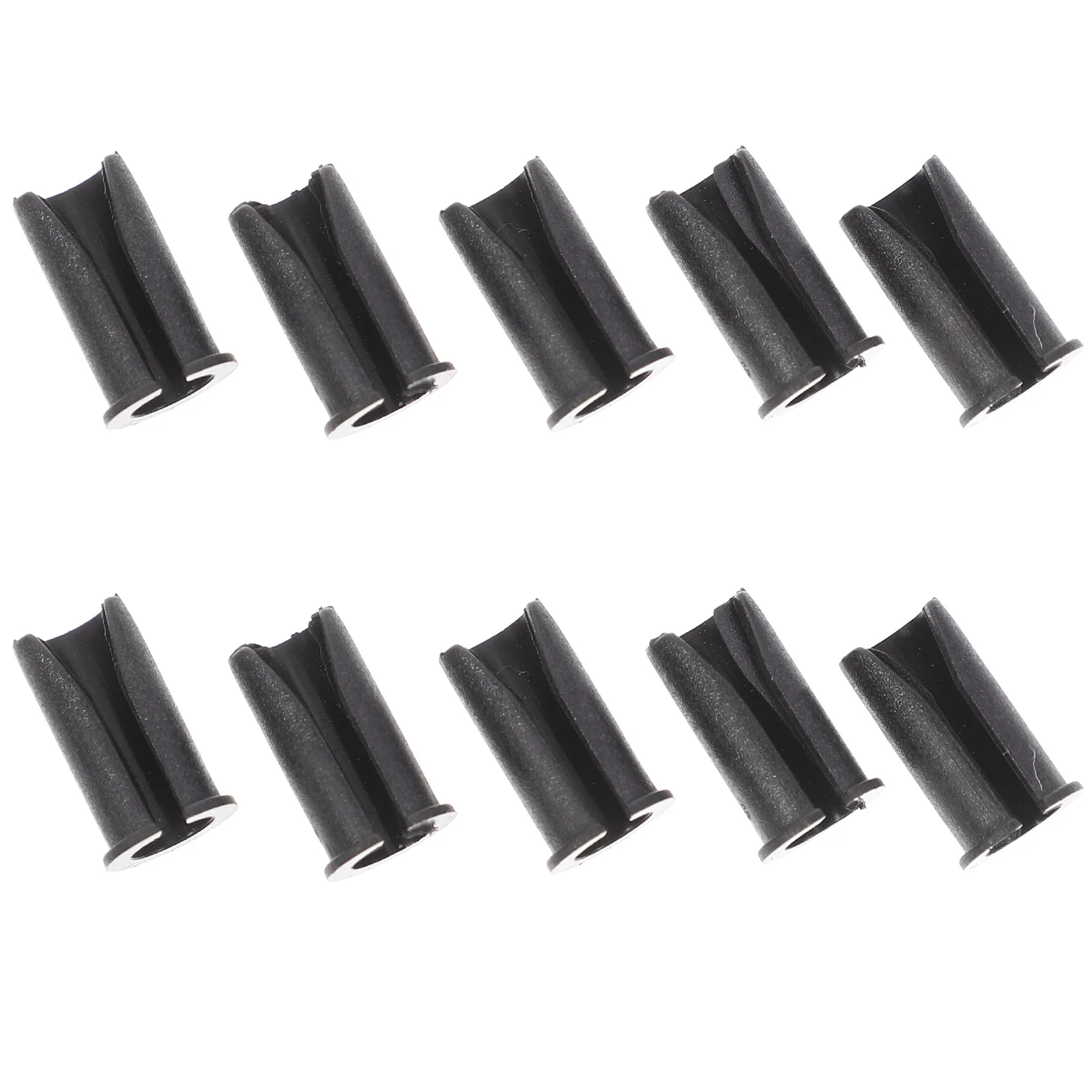 10Pcs U Clip Durable Plastic Bike Cable Clamp Smooth Surface Easy Carry Reliable Cable Clip Shifter Hose Guide