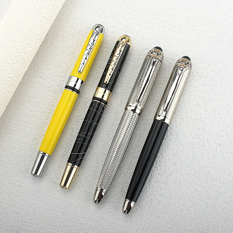 

Jinhao 250 Rollerball Pen with Silver Gold Clip Smooth Writing for Business Gift Ballpoint Pen