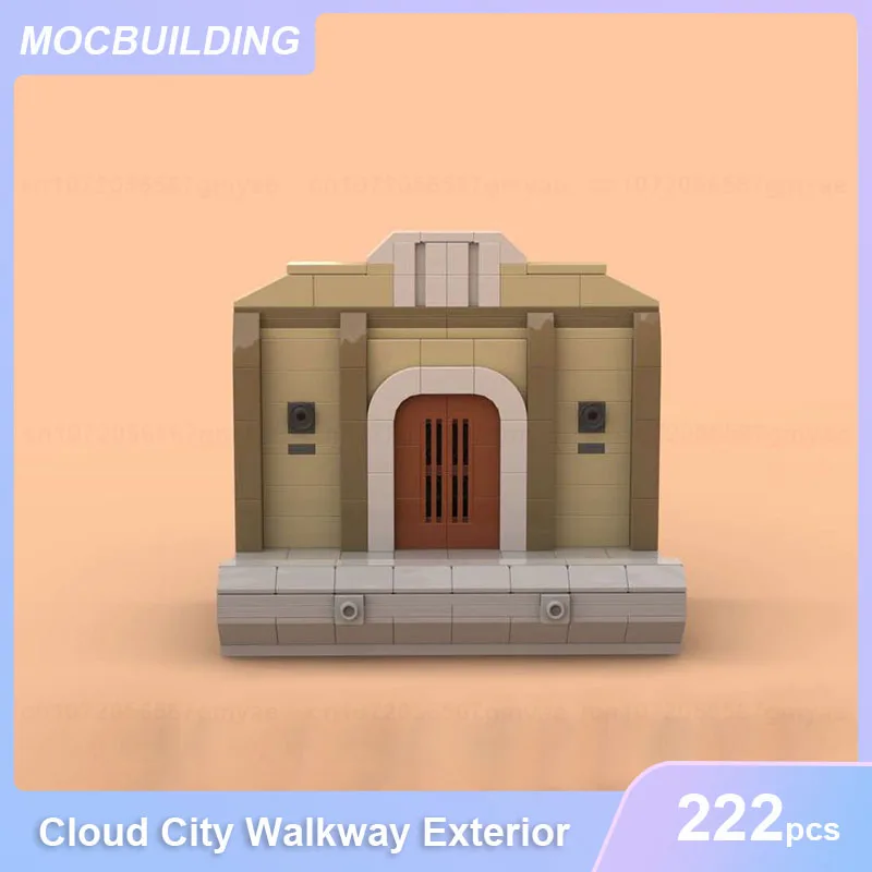 

Cloud City Walkway Exterior Mini Display Model MOC Building Blocks DIY Assemble Bricks Architecture Creative Toys Gifts 222PCS