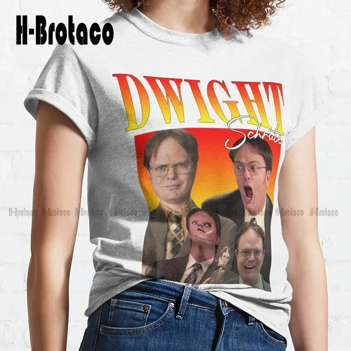 Dwight Schrute Kevin Malone The Office Michael Scott Dwight Schrute Classic T-Shirt Creative Funny Tee Xs-5Xl Unisex New Popular