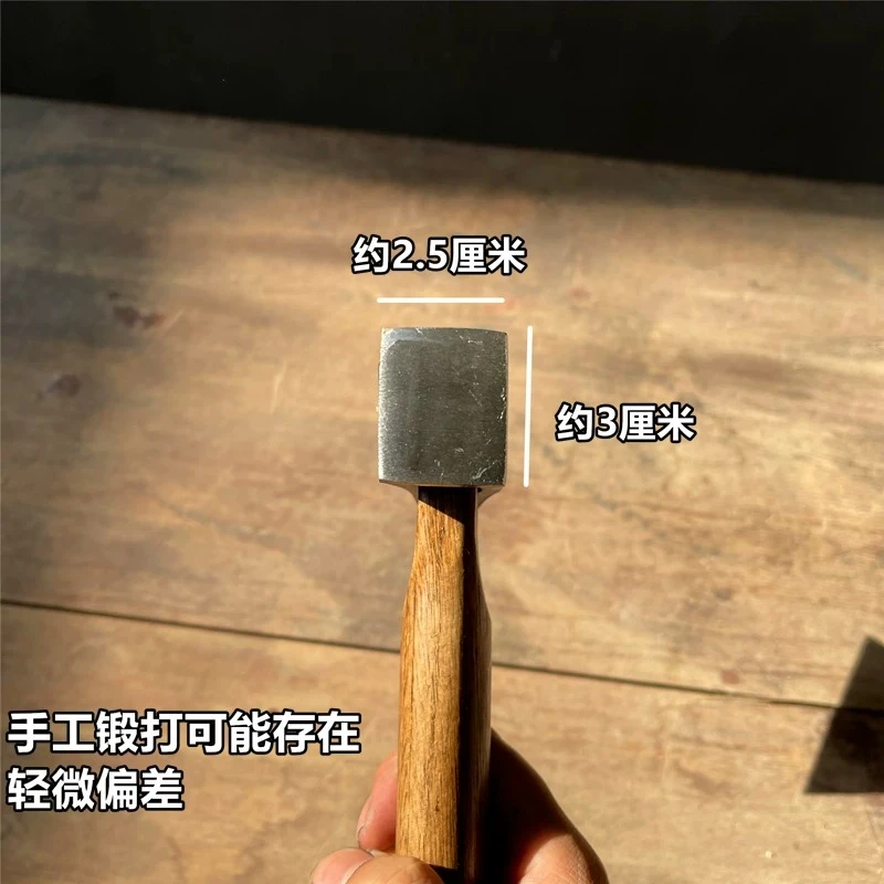NEW Hand Forged Quenched Wooden Handle Axe Portable Outdoor Emergency Chopping Wood Household Self-defense EDC Tool - view 5