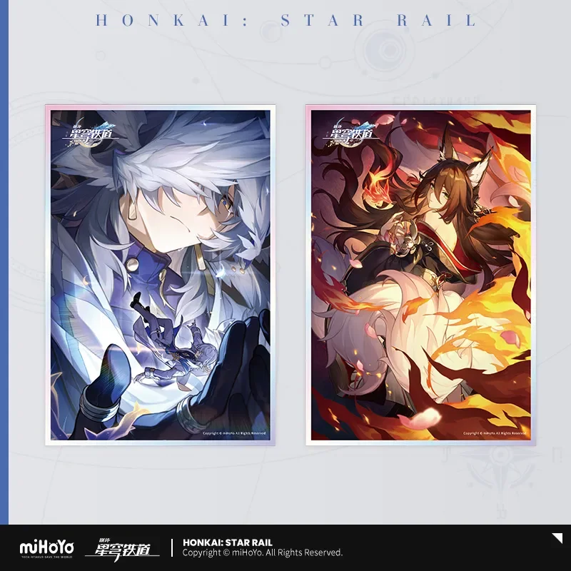 Sunsyea Honkai Star Rail Official Merch miHoYo Original Authentic Light Cone Series Acrylic Board Moze Feixiao