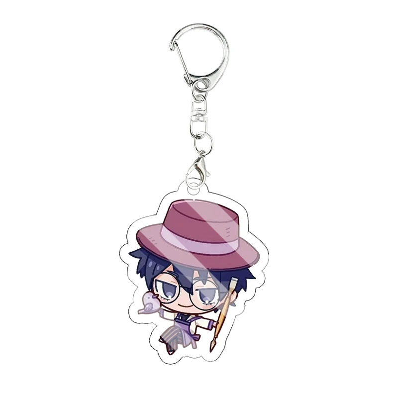 Link Click Acrylic Keychain Lucas Charles Jo Anime Q Version Bag Charm Cosplay Props Accessories Collectible Decor Ornament Gift