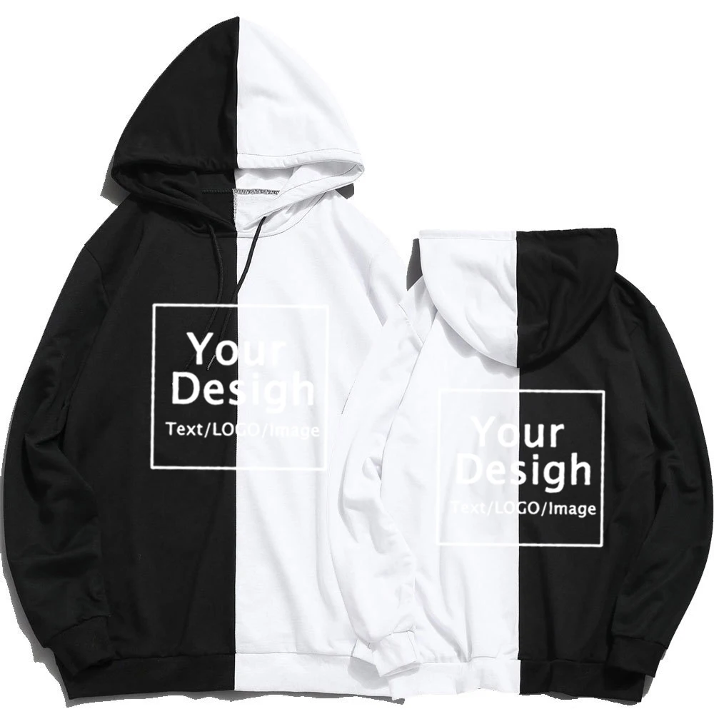 Tùy Chỉnh Của Bạn Logo Khóa Kéo Lên Áo Hoodie Tùy Chỉnh Cá Tính Phối Dây Kéo Miễn Phí Vận Chuyển Tùy Chỉnh In Chữ Tự Làm Áo Khoác Hoodie Nỉ