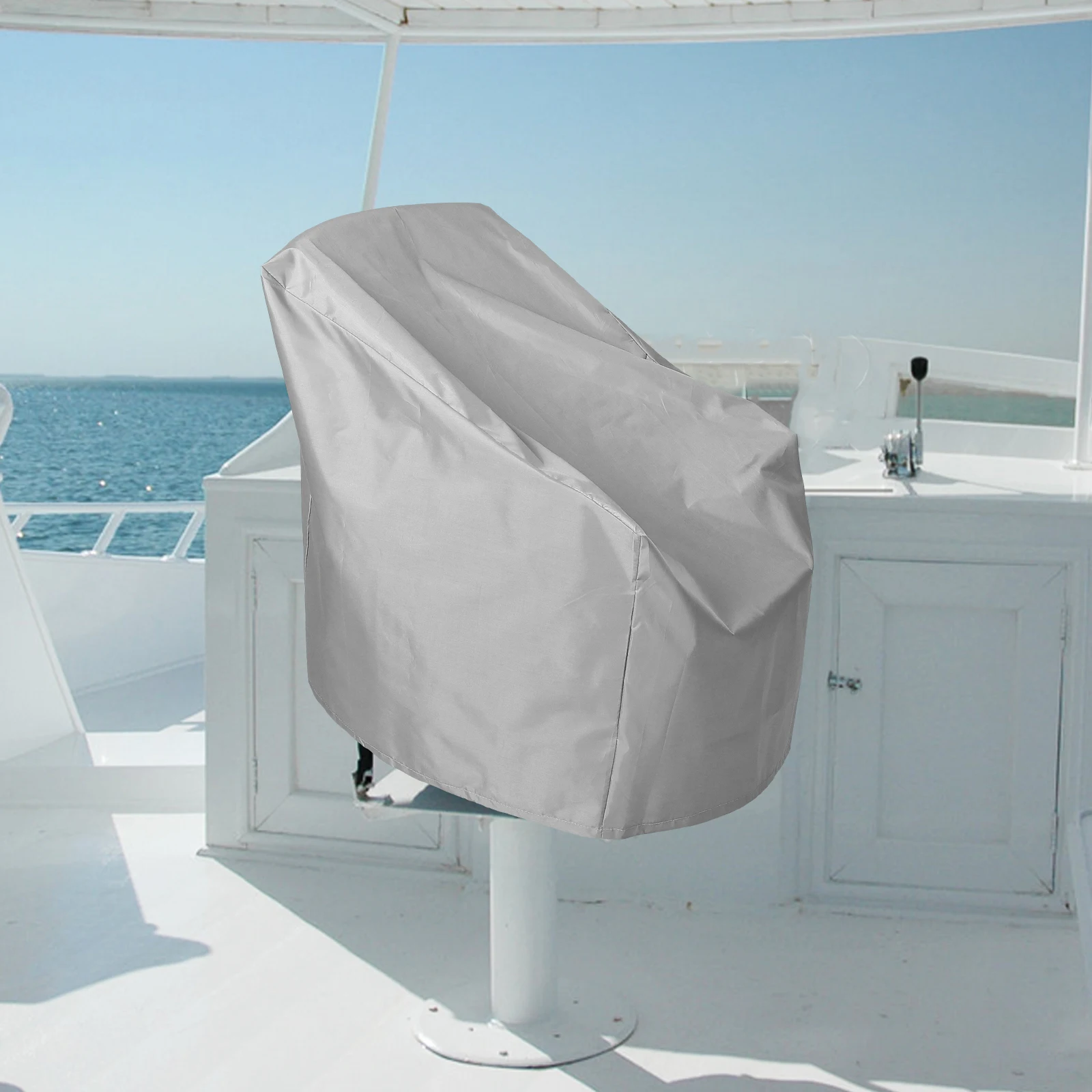 

Waterproof Seat Cover Oxford Cloth Boat Center Console Swing Back Covers Inflatable Chair Sunscreen Pontoon Bench Accessories