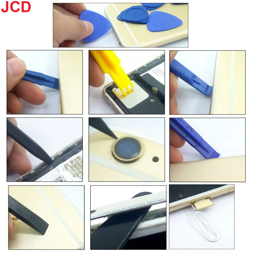 40 in 1 Mobile Phone Repair Tools Disassemble Repair Set for iPhone Screwdriver Combination Skid Multi Function Disassembly Kit