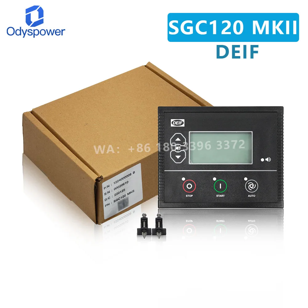 

Xeon Genuine DEIF SGC120 MKII Single Genset Controller SGC 120 Mk II Generator Control Panel Board