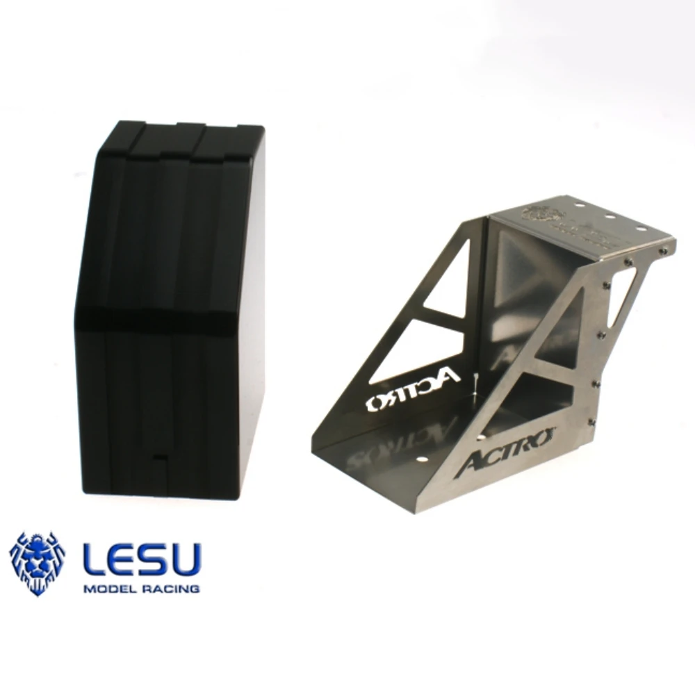 Metalen Watertank Simulatie G-6039-A Aluminium Voor 1/14 Tamiya RC Benz 3363 1851 Afstandsbediening Trailer Tractor Speelgoed