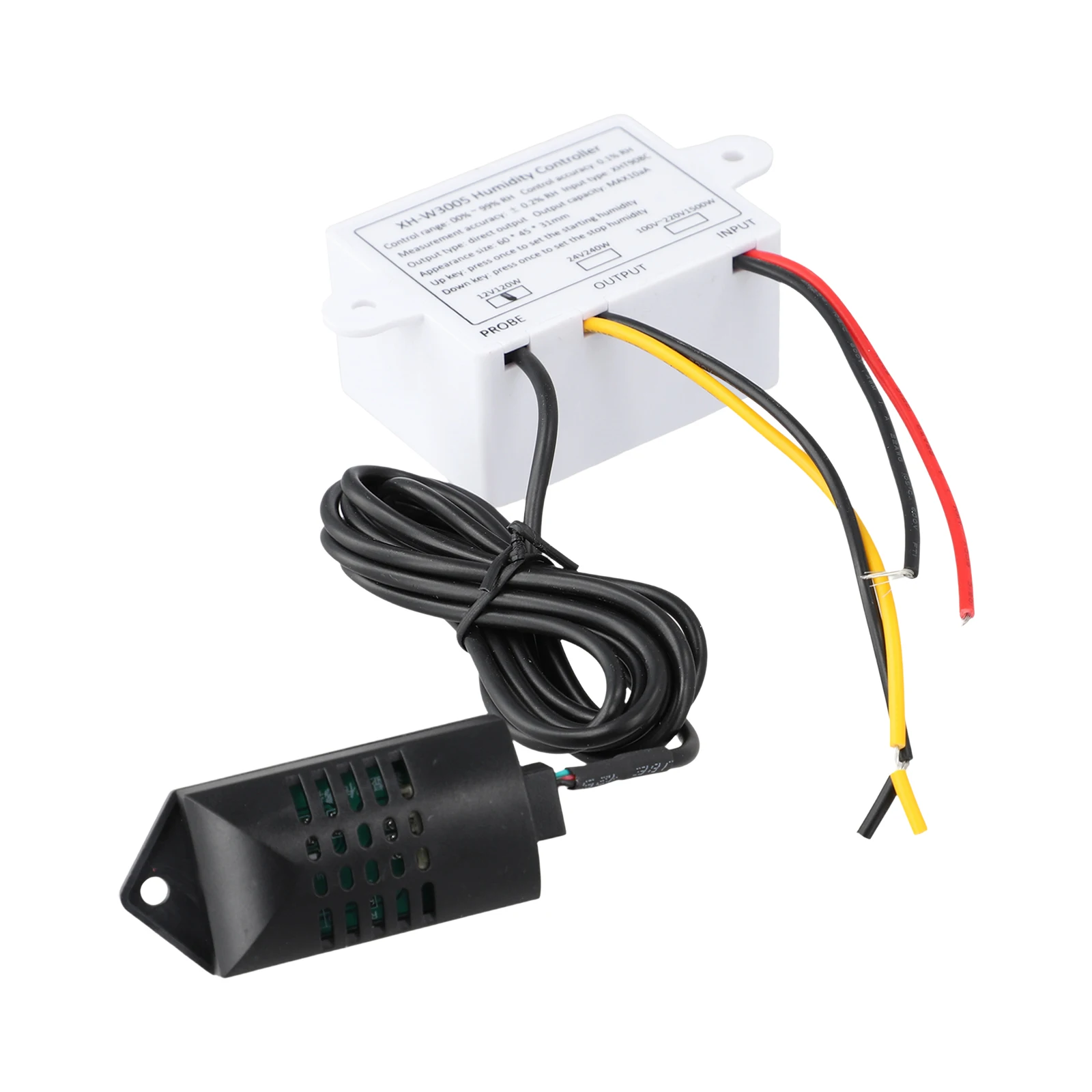 

Эффективно управление уровнами влажности в помещении с использованием этого цифрового контроллера влажности, подходящего для различных применений.