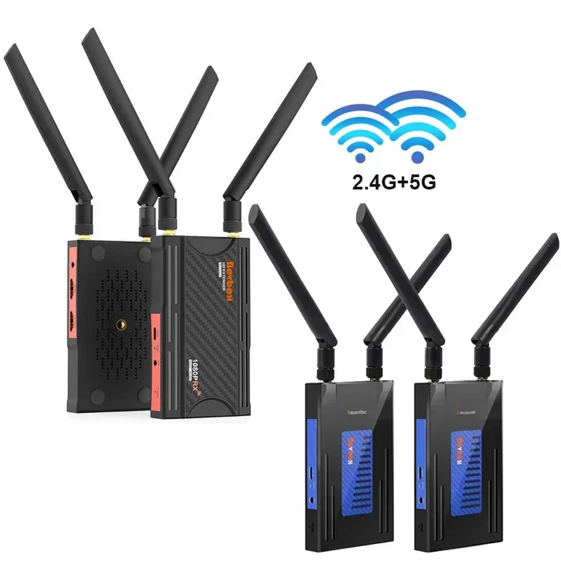 200m HDMI Wireless Extender Video Transmitter and Receiver 1080p Display Adapter Share DVD Camera Laptop To TV Monitor Projector