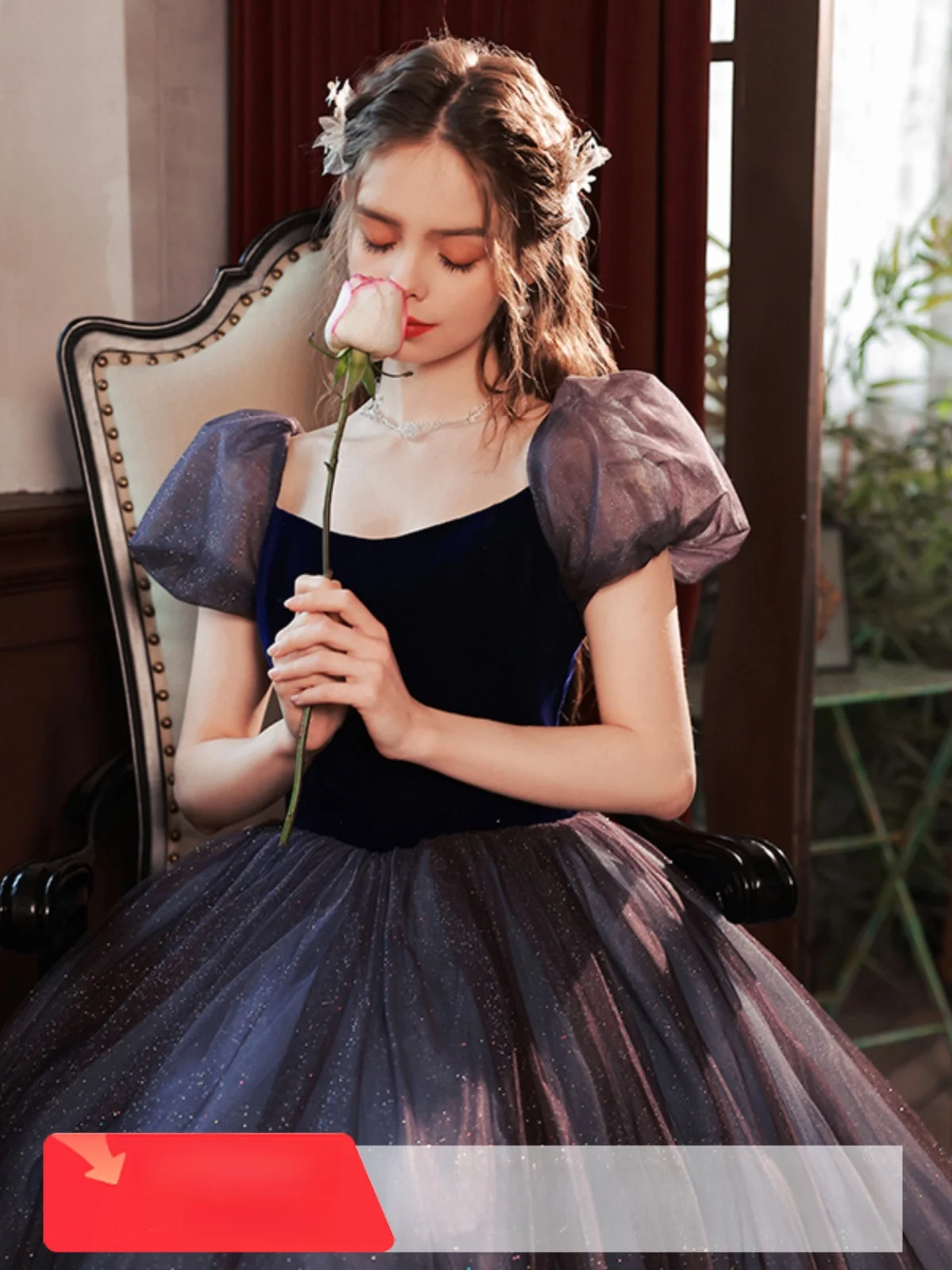 

Blue Starry Bubble Sve Birthday Art Exam Dinner Annual Meeting Host Chorus Performance Dr Angel Wedding Gown Korean...