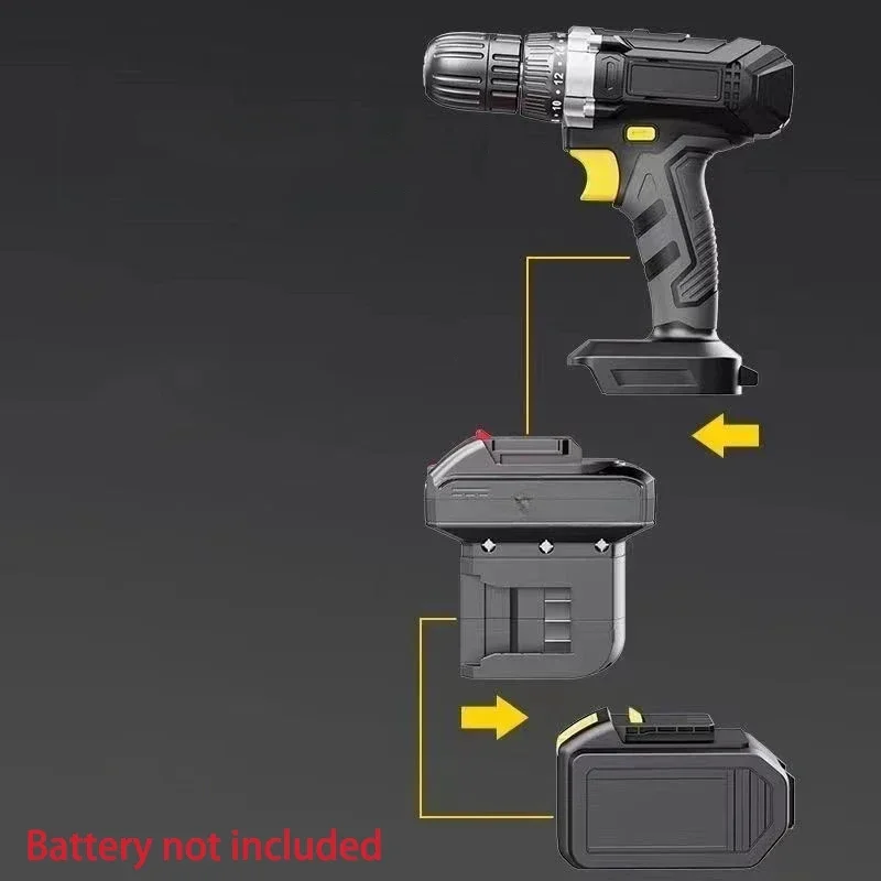 

Портативный адаптер для Makita 18VLi-ion аккумулятор адаптер конвертер для Makita 18V литий-ионный аккумулятор беспроводная электрическая дрель/световой инструмент