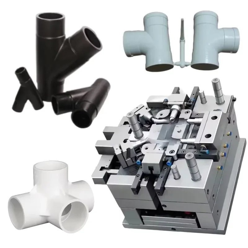 20 Years Manufacturing Cold Runner PVC Pipe Plastic Molds Part Molding for Irrigation Industry